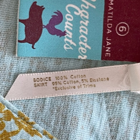 MATILDA JANE Girls Heart SoulPride Character Counts Dress Size 6 back to School - Picture 8 of 8